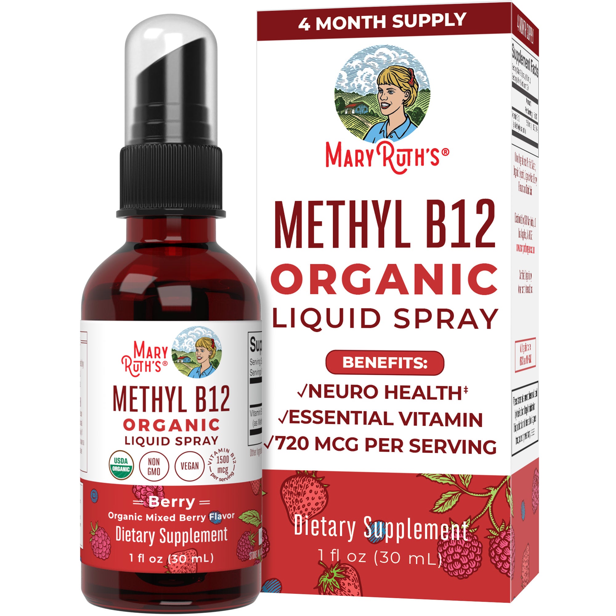 Methyl B12 Organic Spray