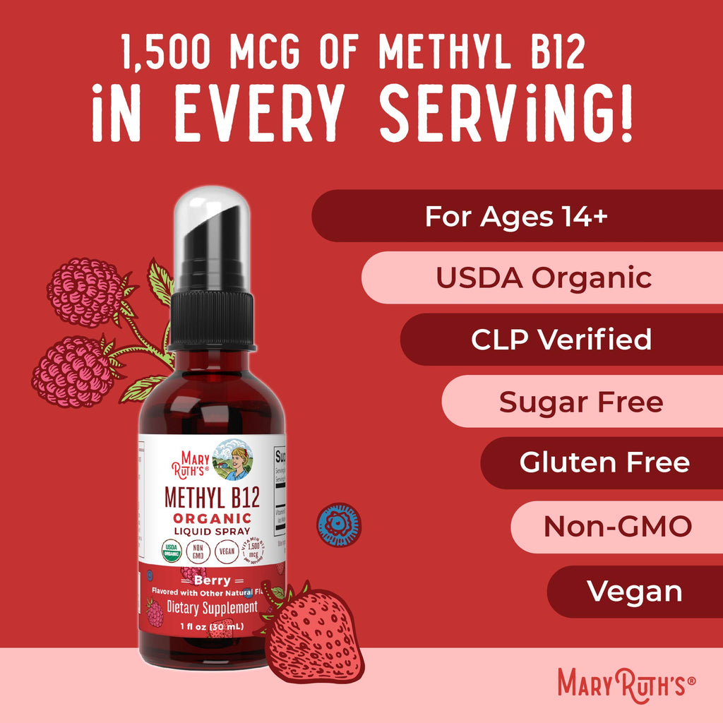 Methyl B12 Organic Spray Ingredients