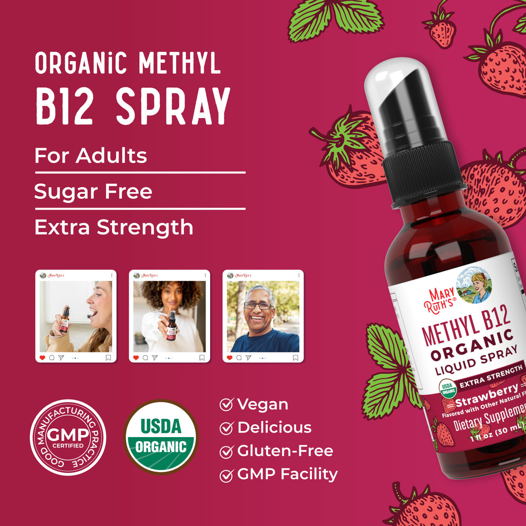 Methyl B12 Organic Spray Strawberry 8