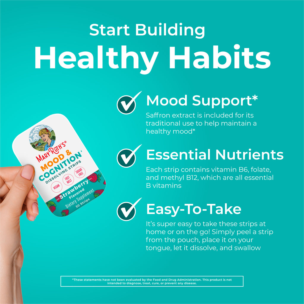 Mood & Cognition Dissolving Strips Healthy Habits