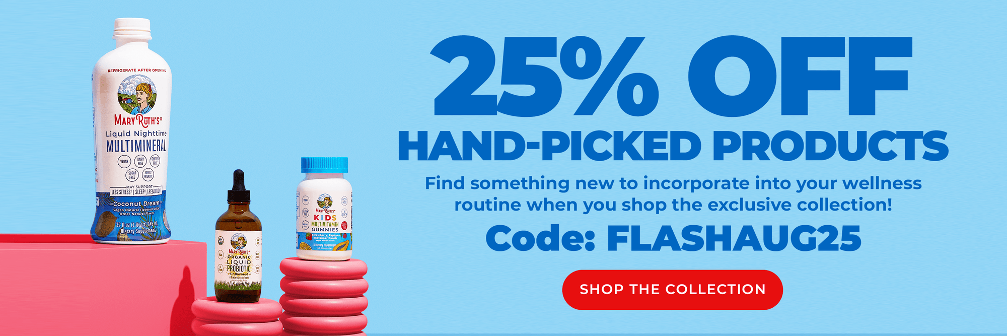Flash Sale - 25% OFF Selected Products