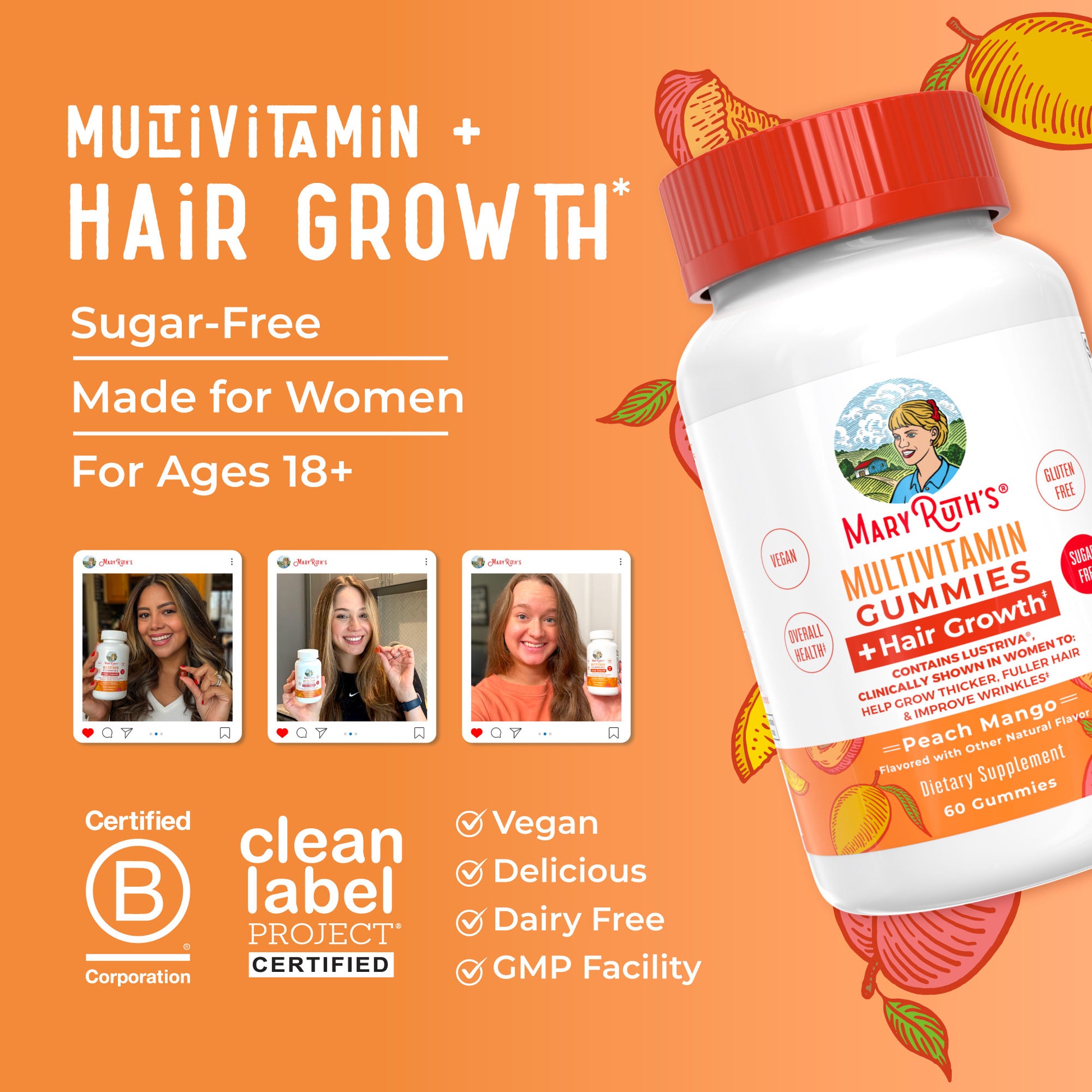 Multivitamin Hair Growth Gummies 8