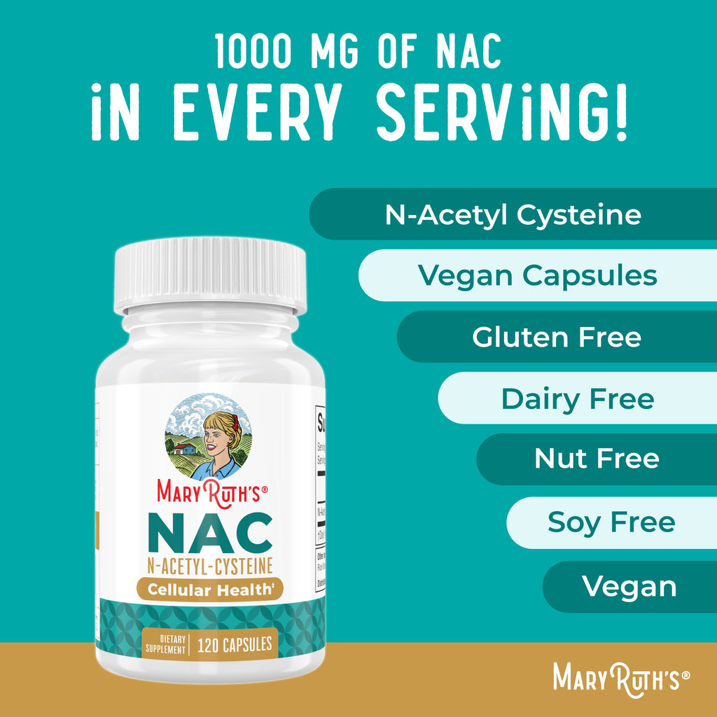 N-acetyl-cysteine (NAC) Ingredients