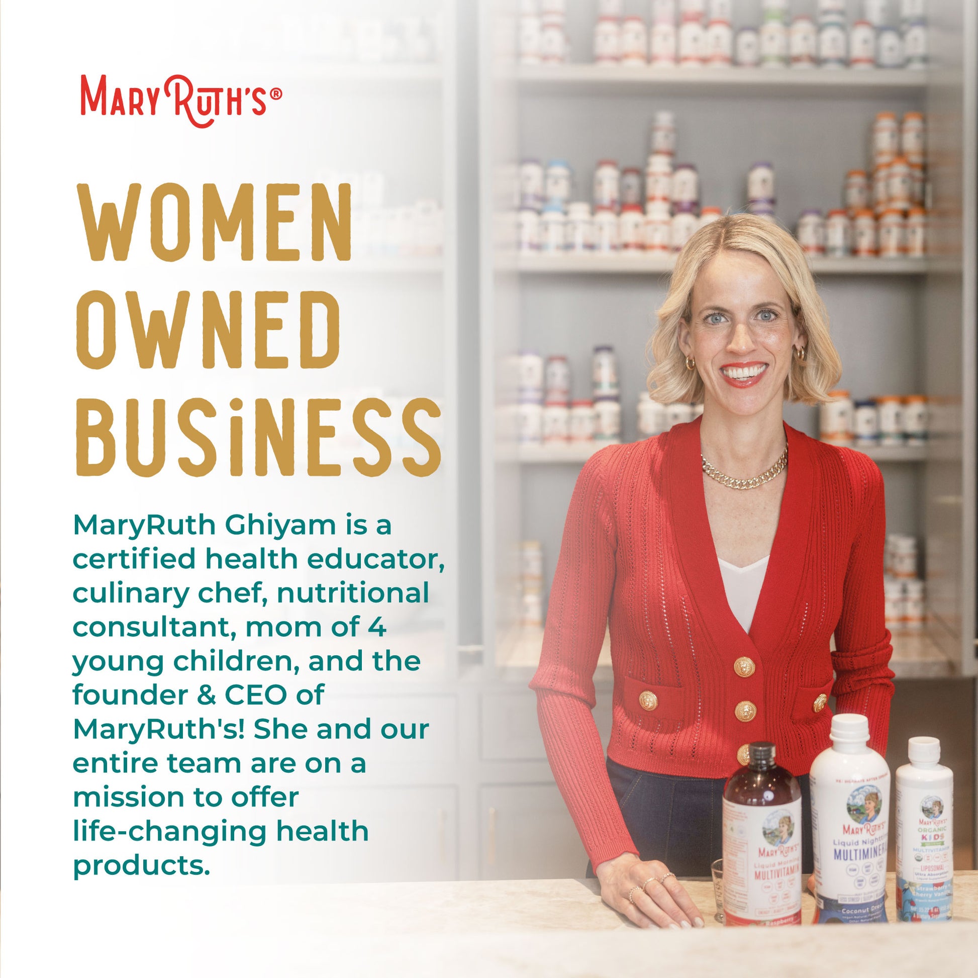 N-acetyl-cysteine (NAC) Women Owned