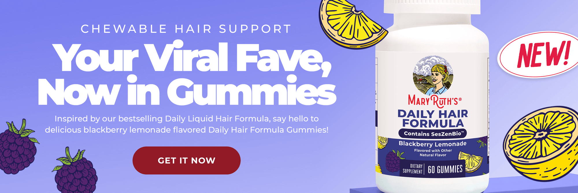 Thicker, Stronger Hair - Shop Now