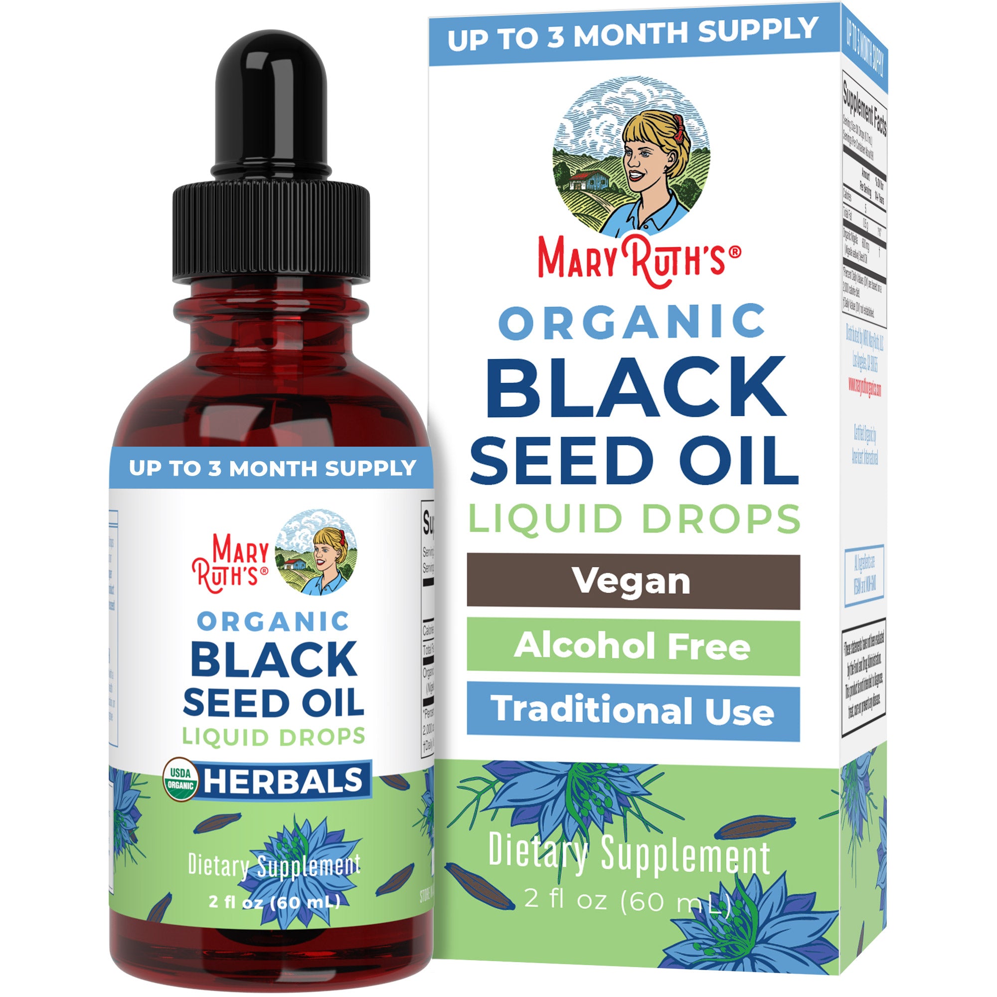 Organic Black Seed Oil Liquid Drops
