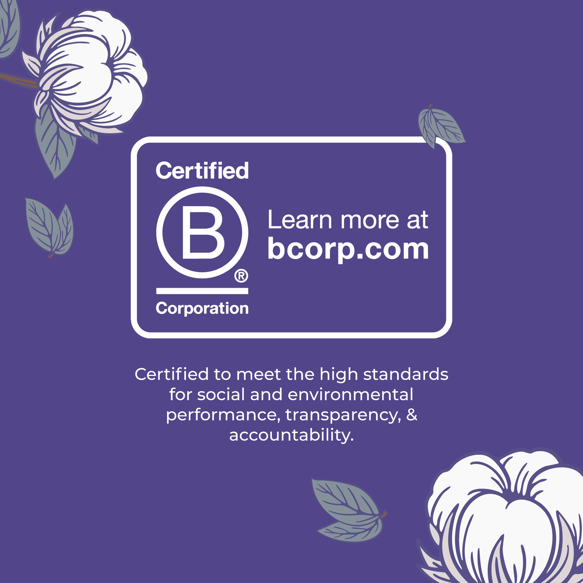 Organic Cotton Cover Pads Large Heavy Flow 20ct Certified Bcorp