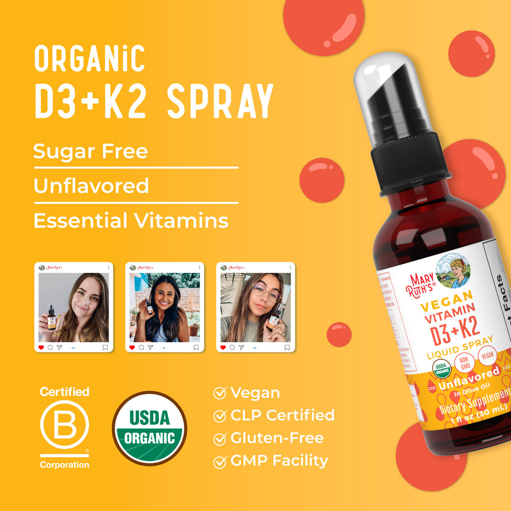 Organic D3 + K2 Spray 8