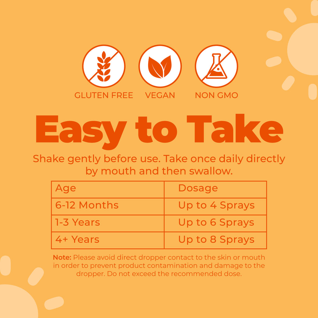 Organic D3 K2 Spray Unflavored 1oz Easy To Take