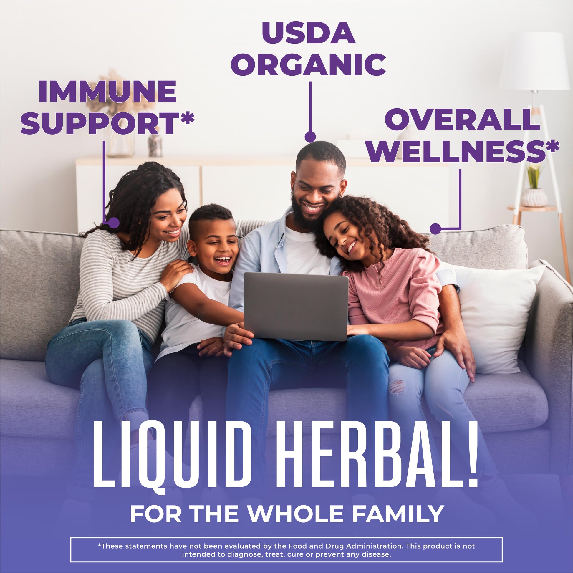 Organic Elderberry Extra Strength Liquid Drops Clean Label