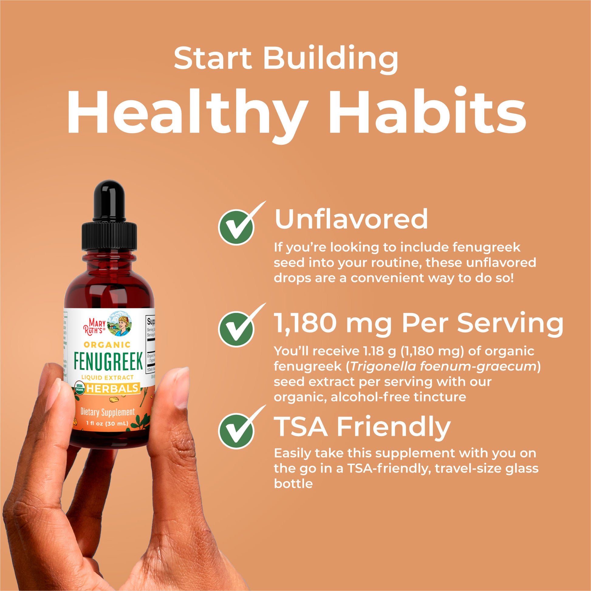Organic Fenugreek Seed Liquid Extract Healthy Habits