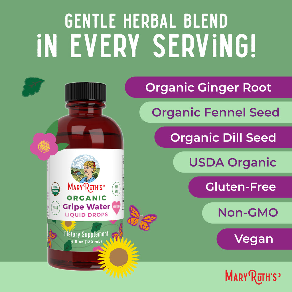 Organic Gripe Water Liquid Drops Ingredients