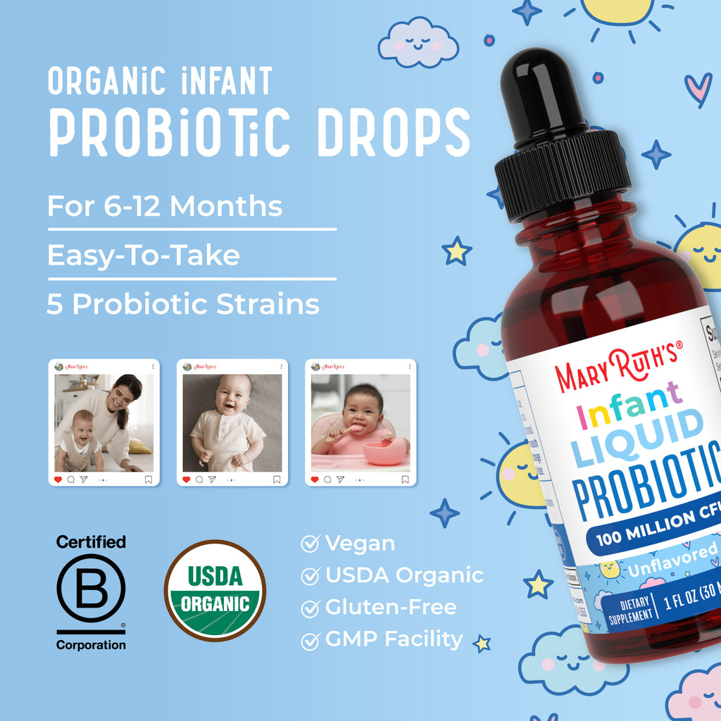 Organic Infant Liquid Probiotic 8