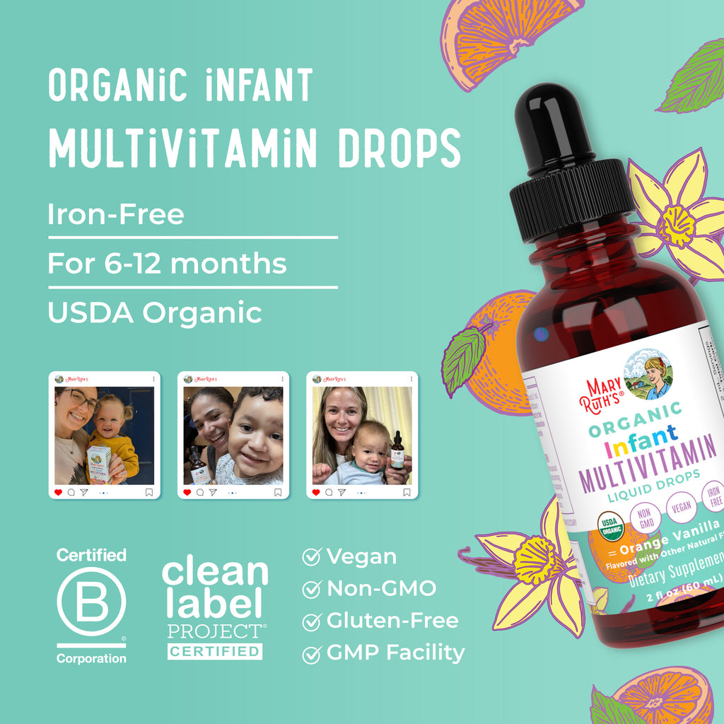 Organic Infant Multivitamin Liquid Drops 8