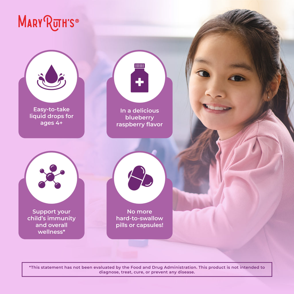 Organic Kids Elderberry Liquid Drops Benefits