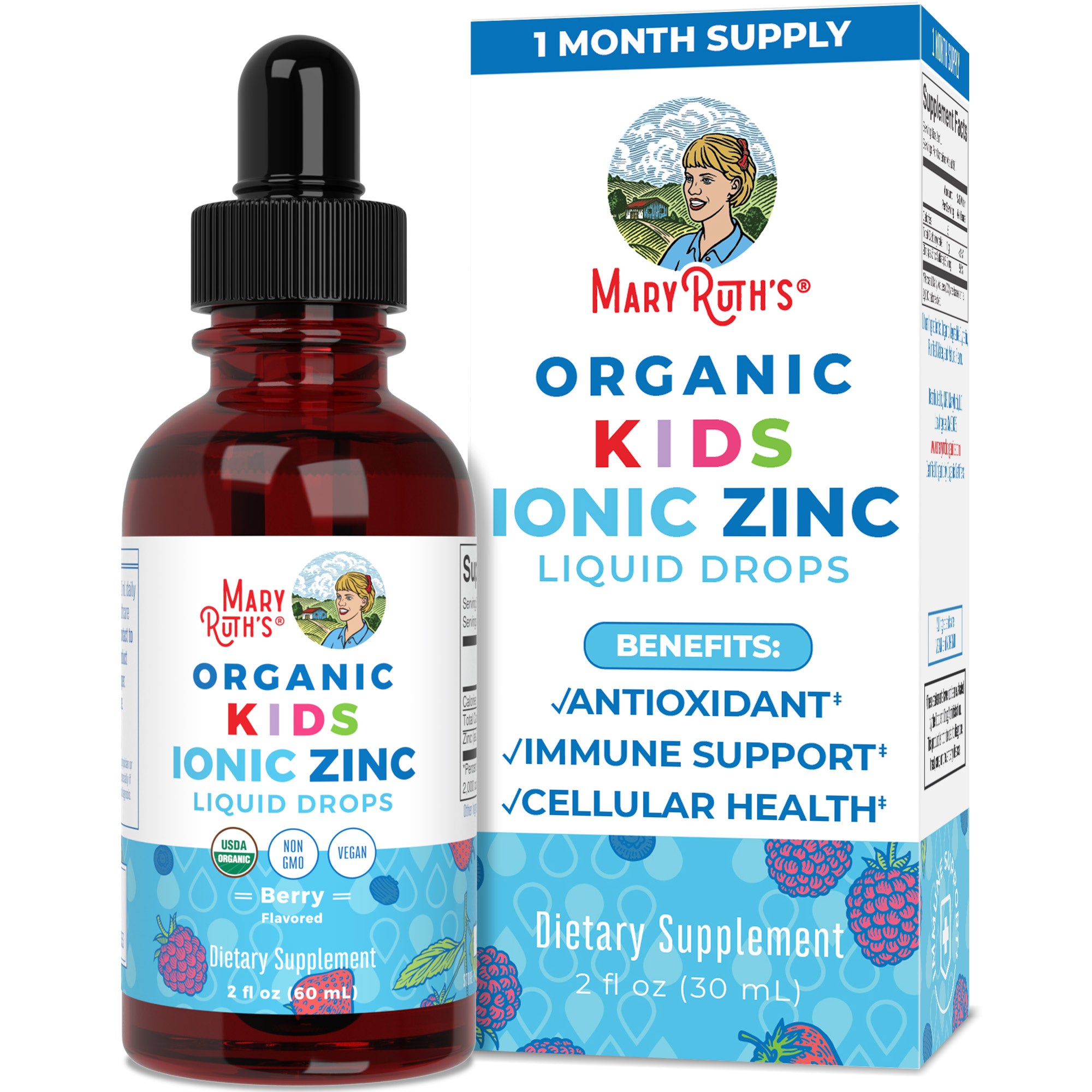 Organic Kids Ionic Zinc Liquid Drops