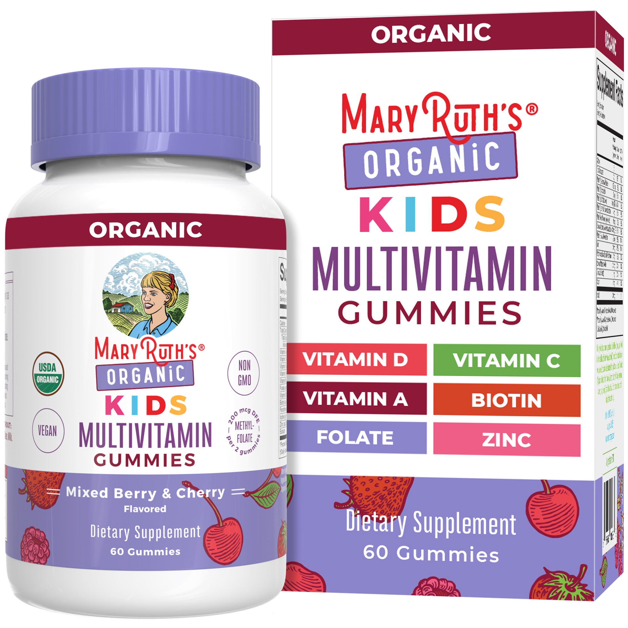 Organic Kids Multivitamin Gummies