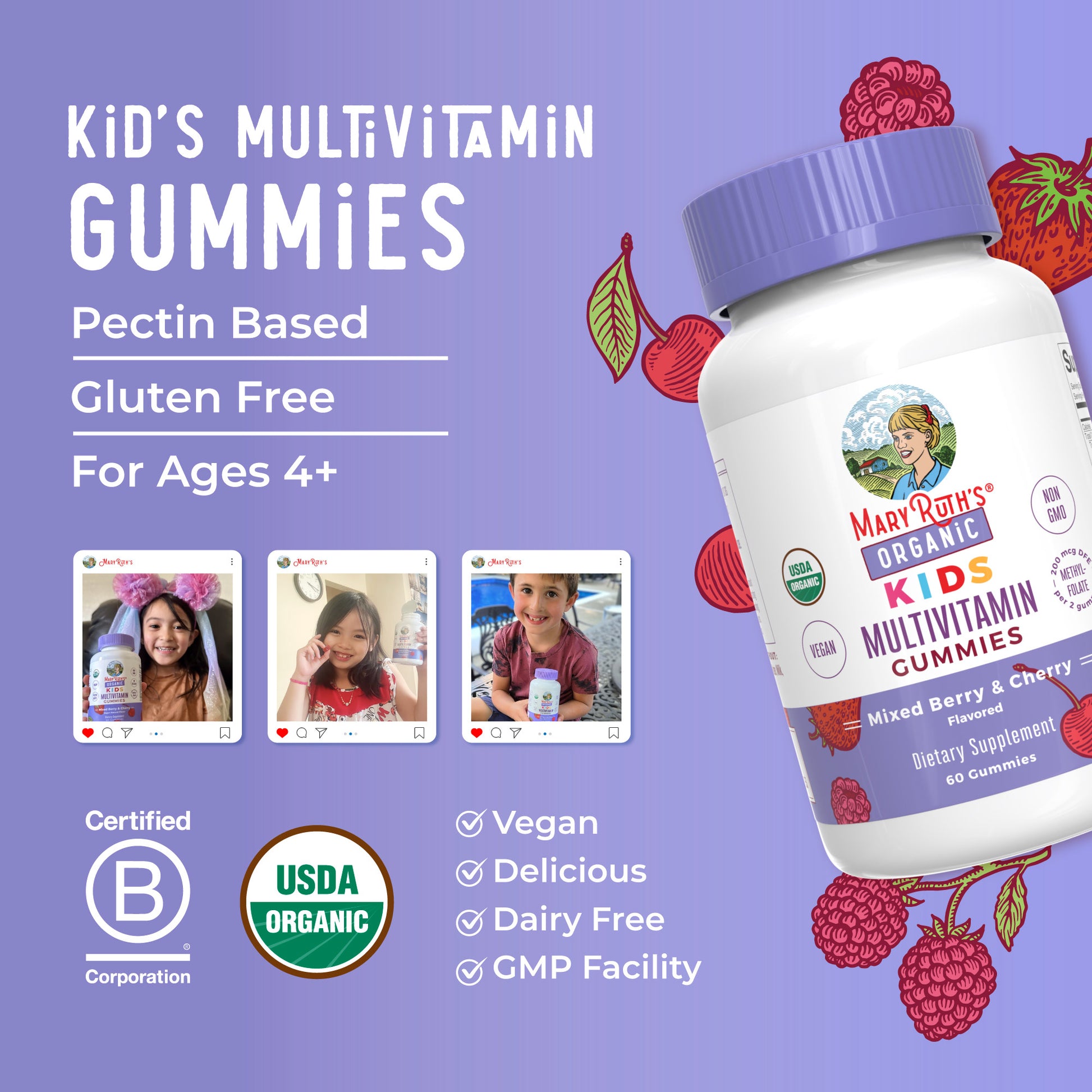 Organic Kids Multivitamin Gummies 8