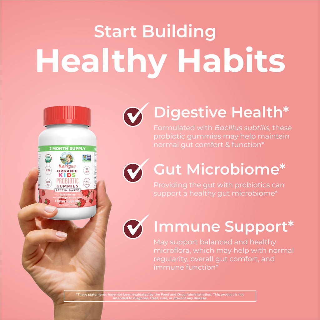 Organic Kids Probiotic Gummies Healthy Habits
