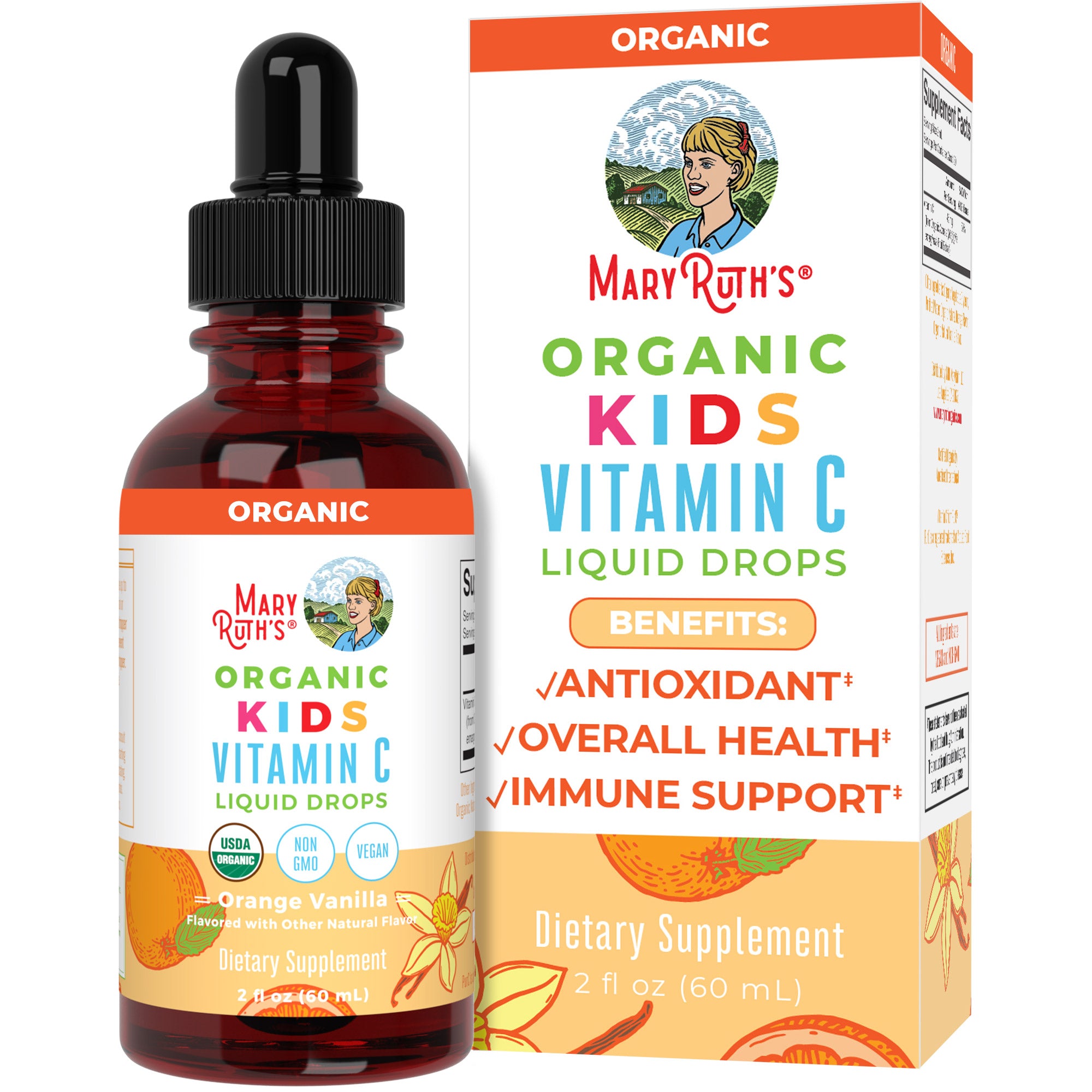 Organic Kids Vitamin C Liquid Drops