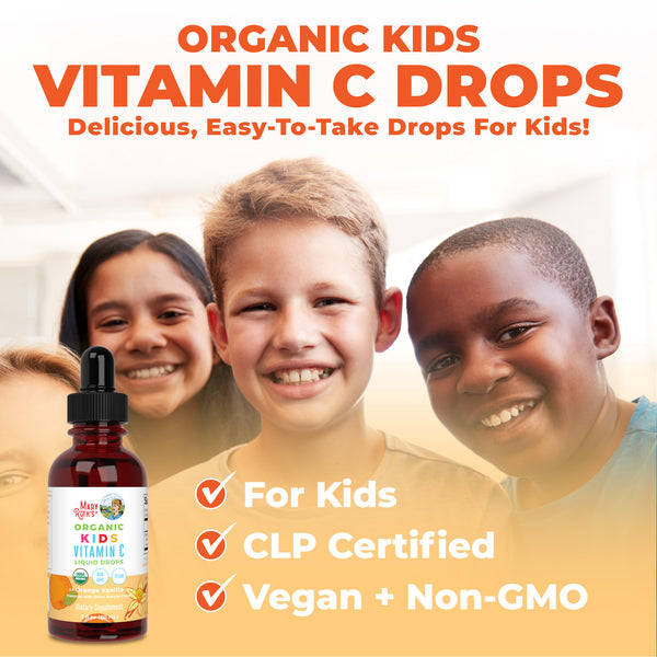 Vitamin C For Kids & Children (Liquid Drops) MaryRuth Organics