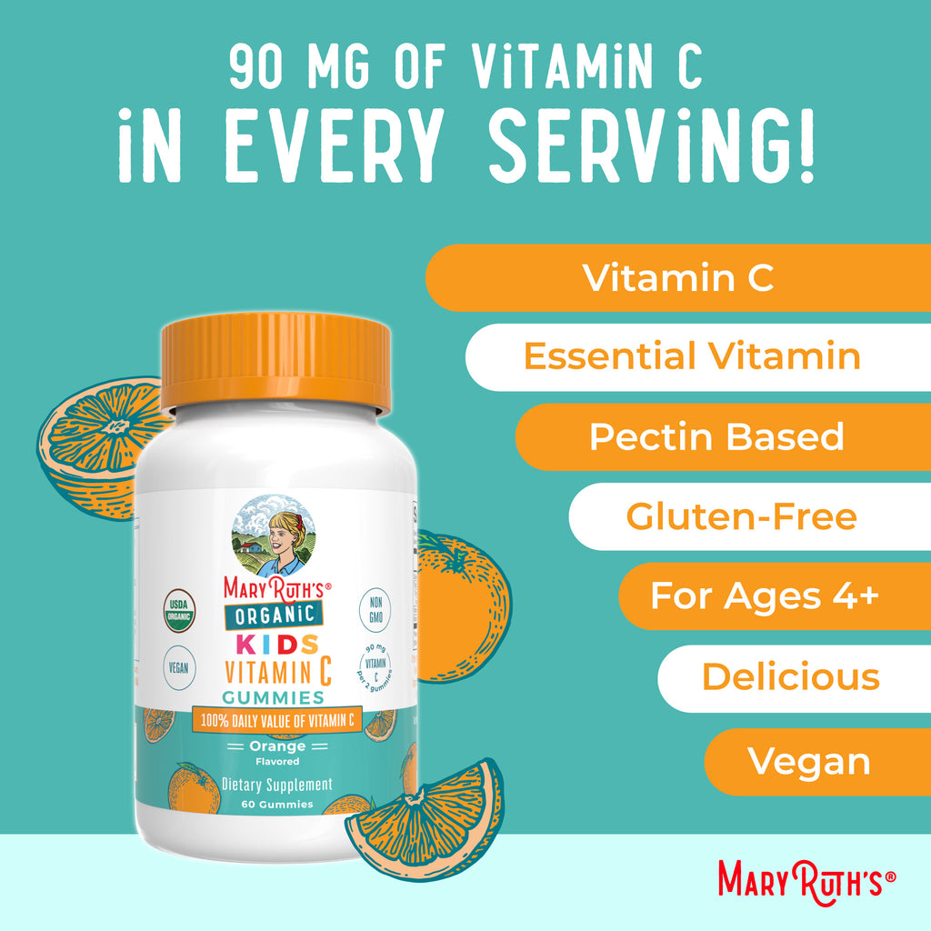 Organic Kids Vitamin C Gummies Ingredients