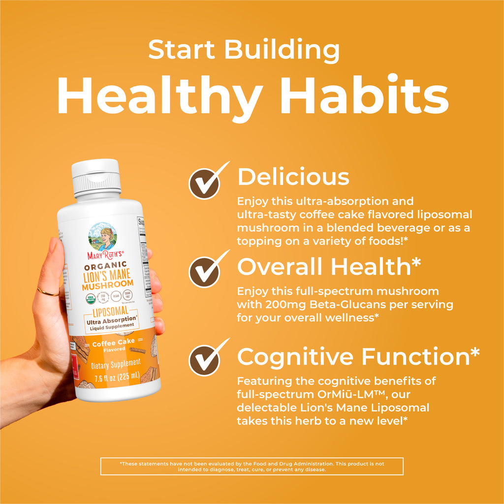 Organic Lion’s Mane Liposomal Healthy Habits