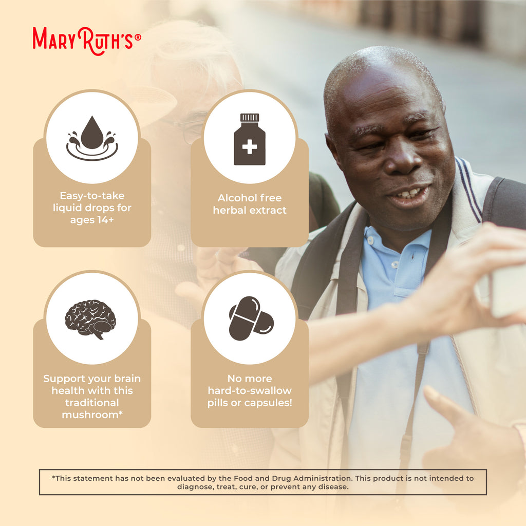 Organic Lion’s Mane Liquid Drops Benefits