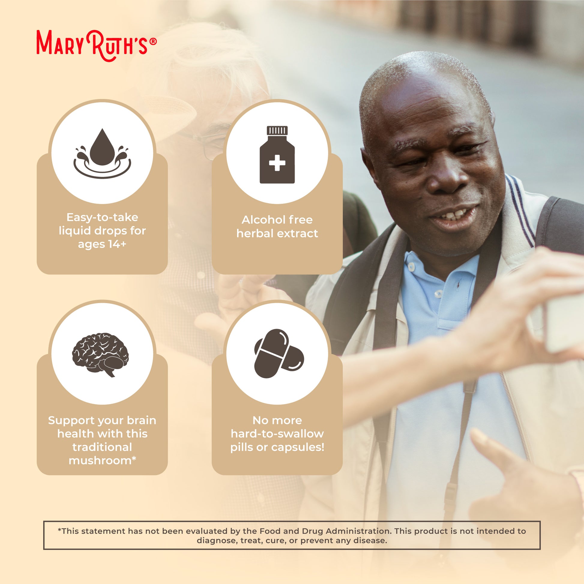 Organic Lion’s Mane Liquid Drops Benefits