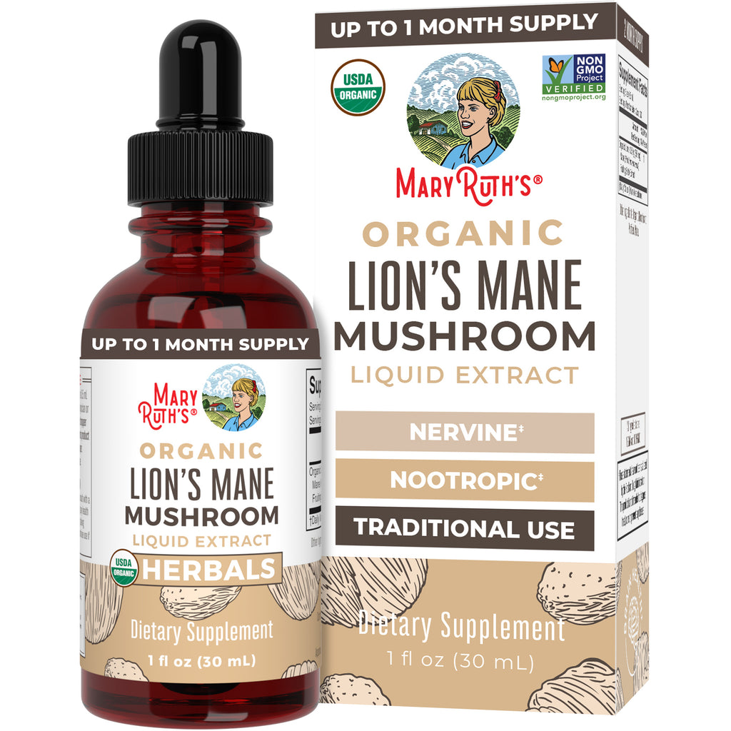 Organic Lion’s Mane Liquid Drops