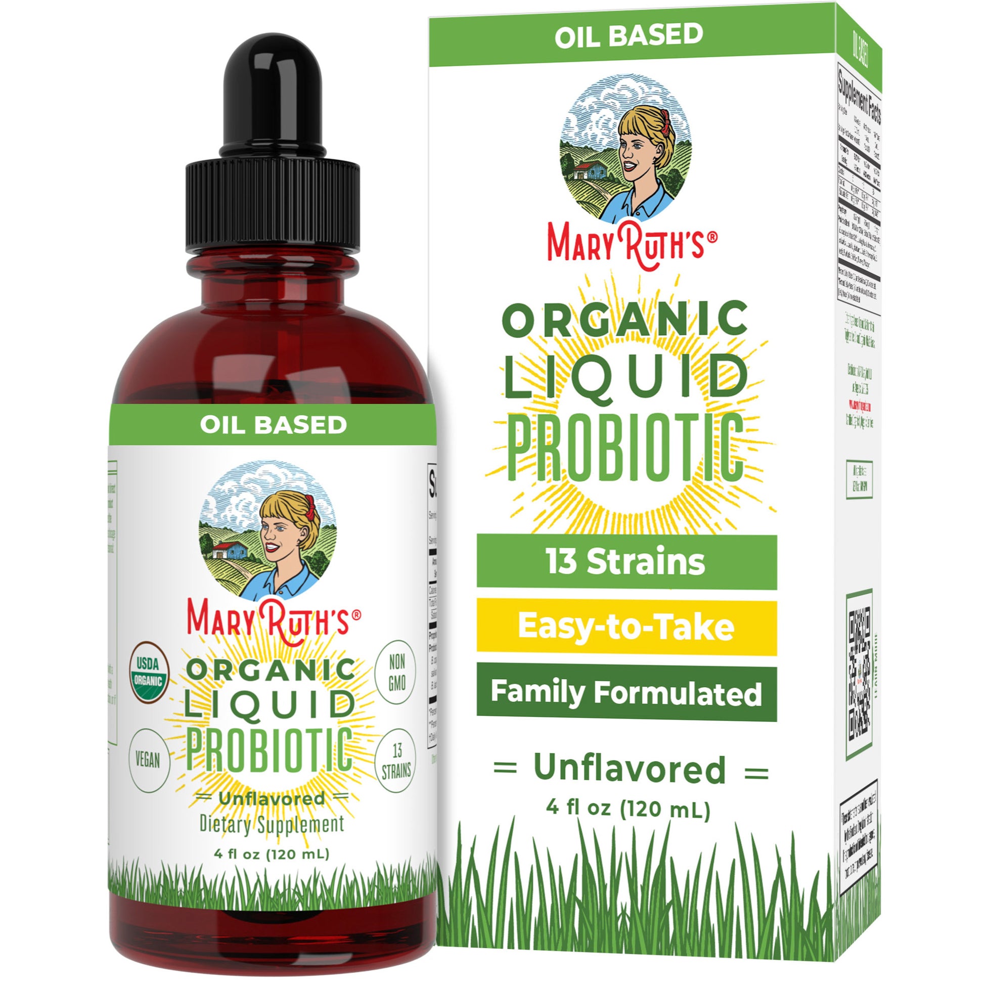 Organic Liquid Probiotic 4oz (Triad Of Health Bundle)