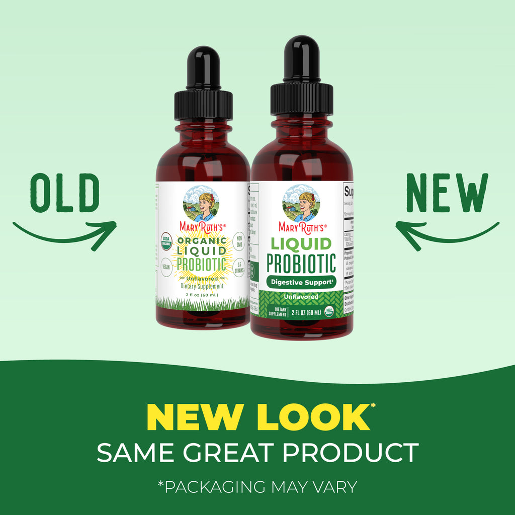 Organic Liquid Probiotic Travel Size Unflavored 2oz New Look