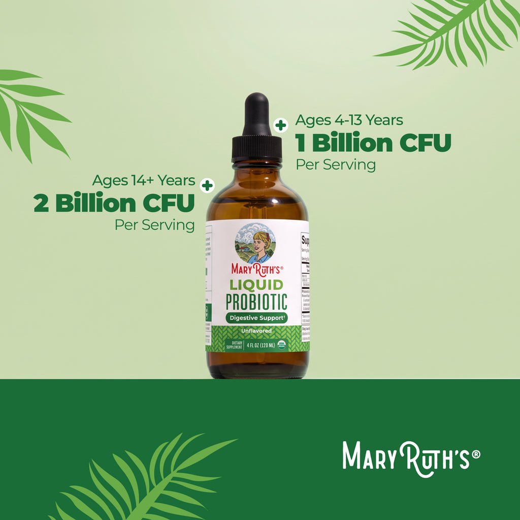 Organic Liquid Probiotic Unflavored 4oz Benefits