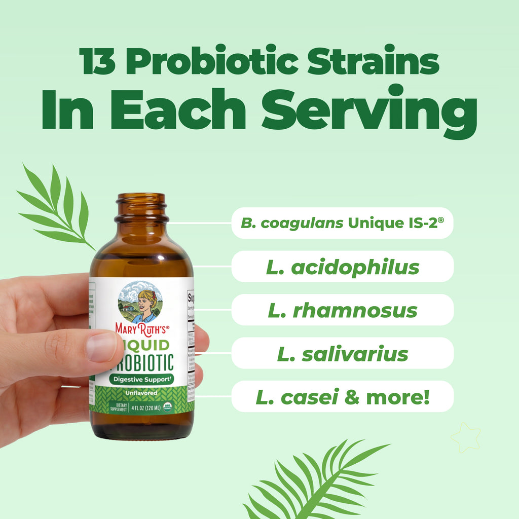 Organic Liquid Probiotic Unflavored 4oz Ingredients