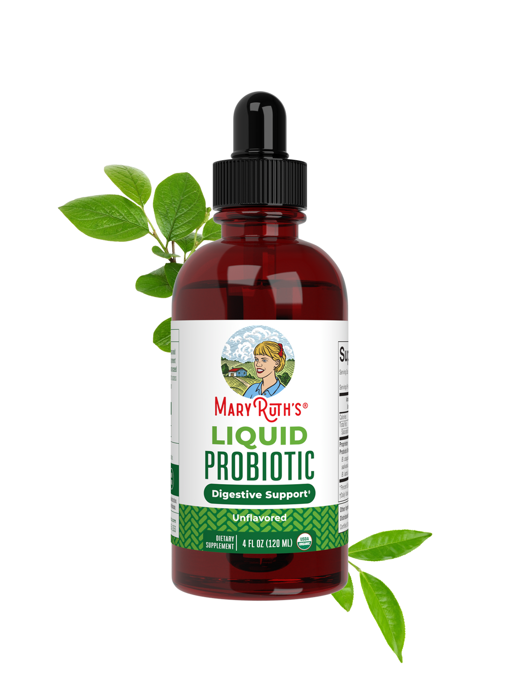 Organic Liquid Probiotic Unflavored 4oz