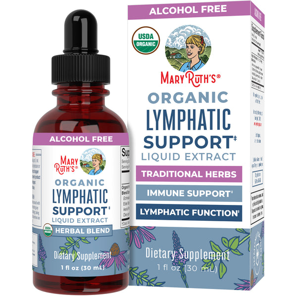 Lymphatic Support Herbal Liquid Supplement – MaryRuth Organics
