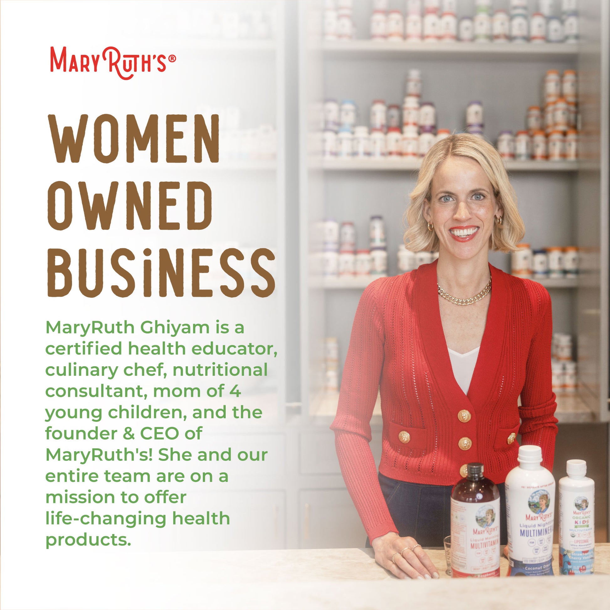 Organic Maca Root Liquid Drops Women Owned