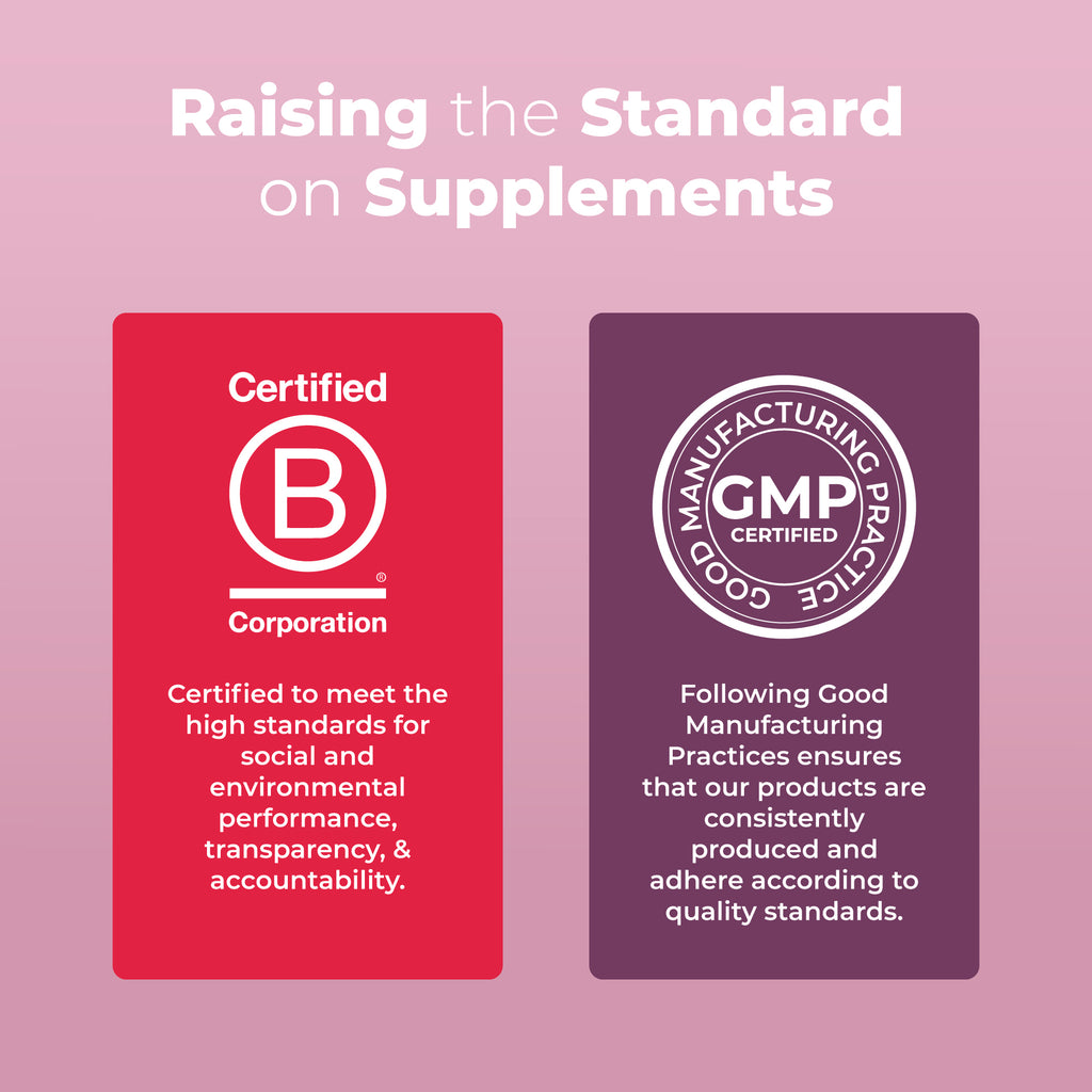 Organic Menstrual Support Gummies B Corp Clean Label Project Certified