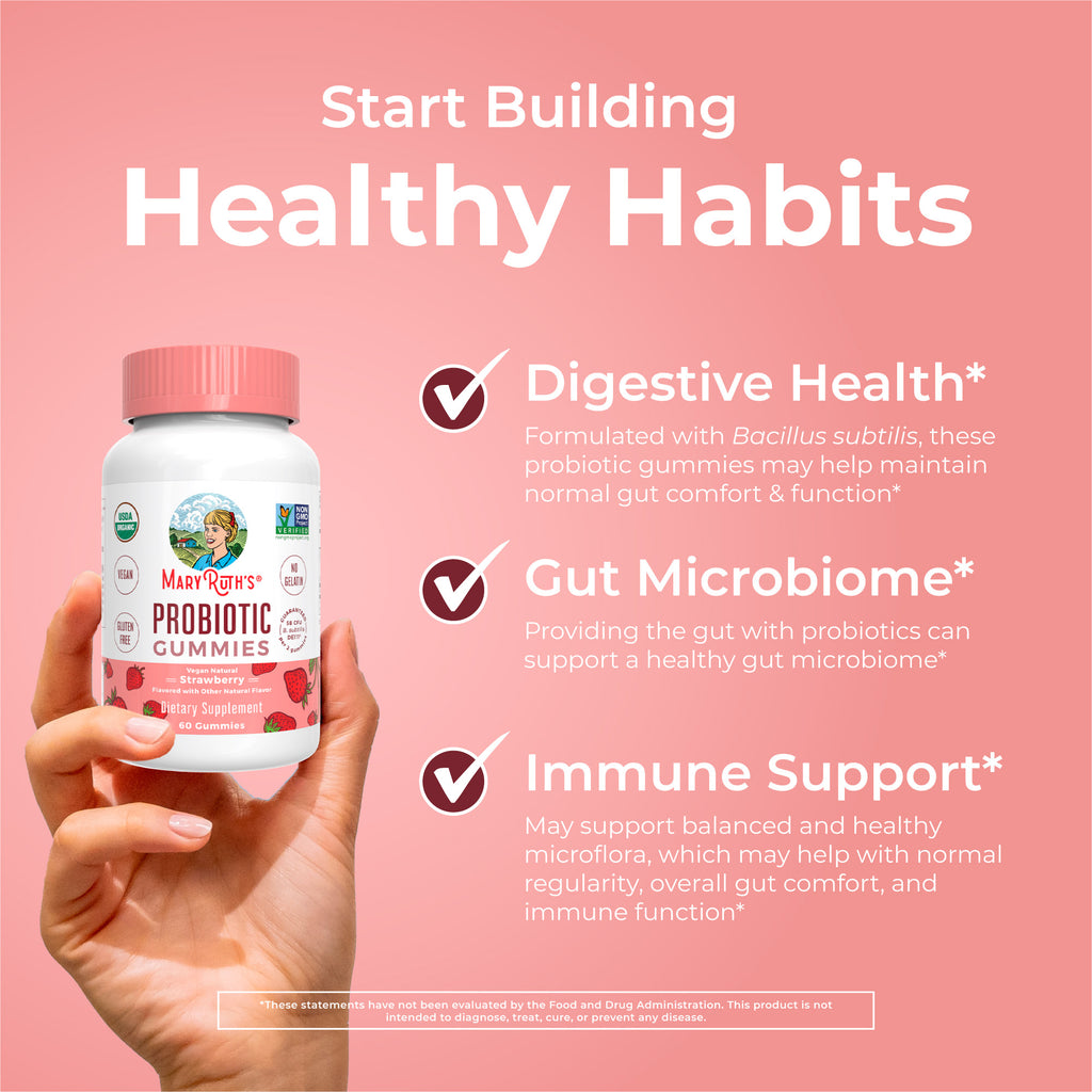 Organic Probiotic Gummies Healthy Habits
