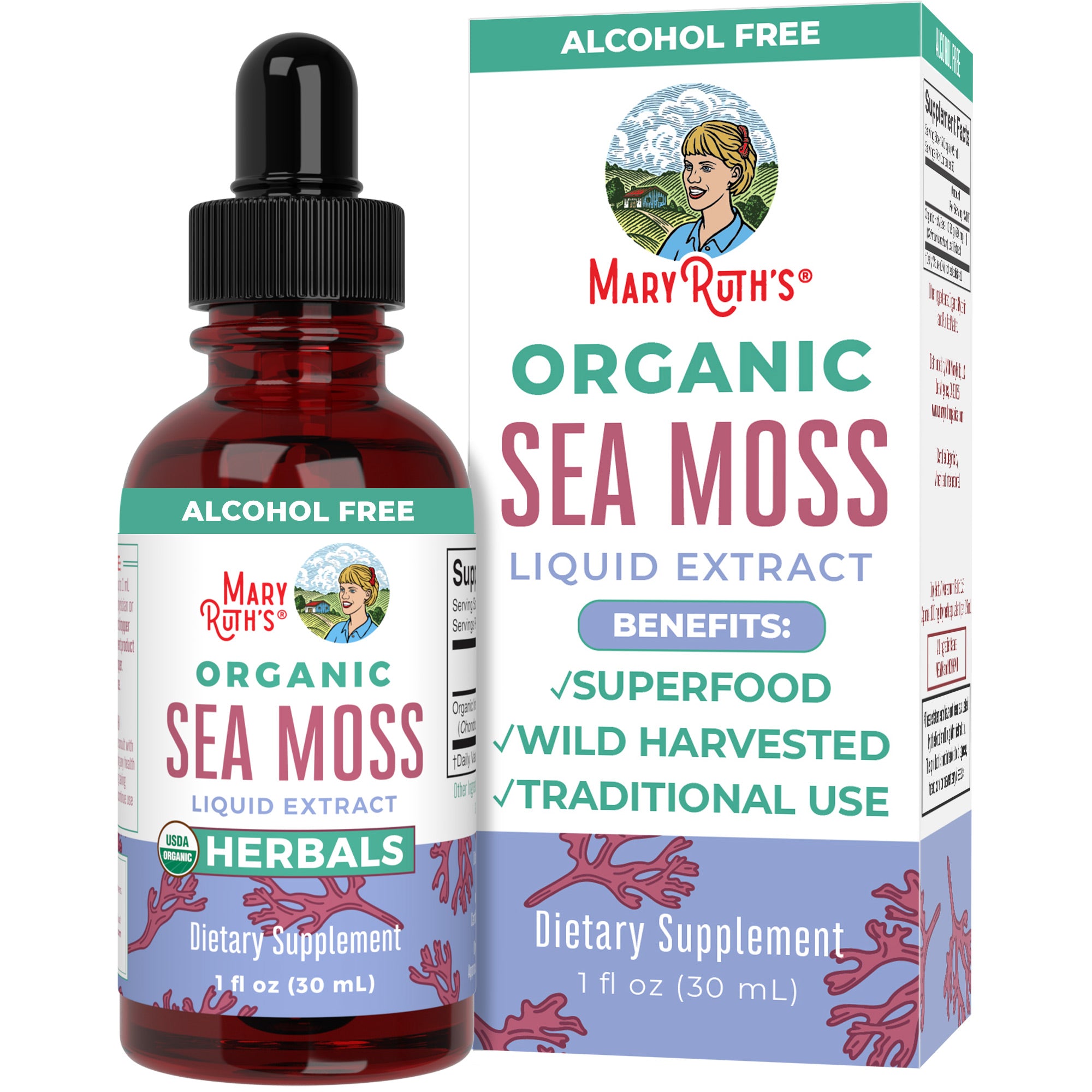 Organic Sea Moss Liquid Drops