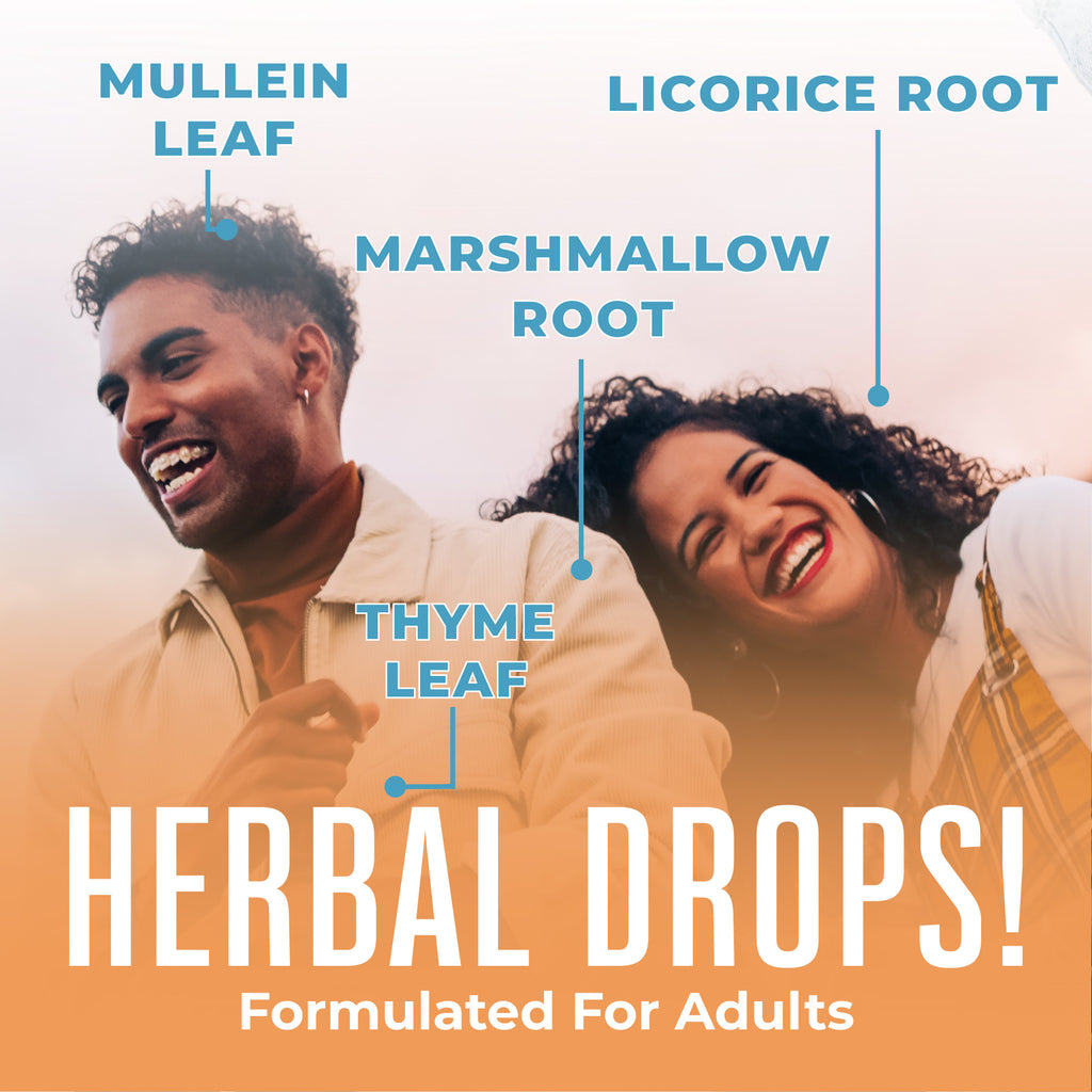 Organic Throat Spray (Unflavored) formulated for adults