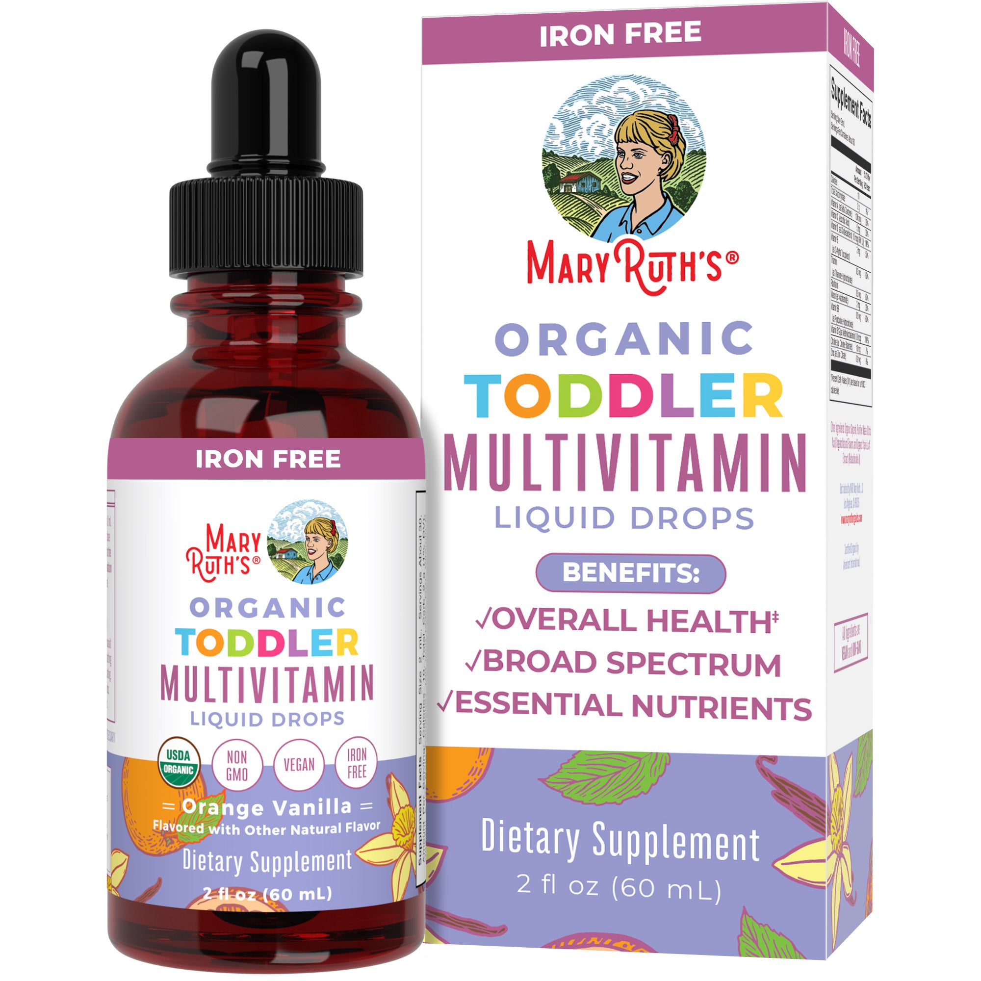 Organic Toddler Multivitamin Liquid Drops