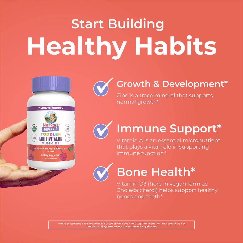 Organic Toddler Multivitamin Gummies Healthy Habits
