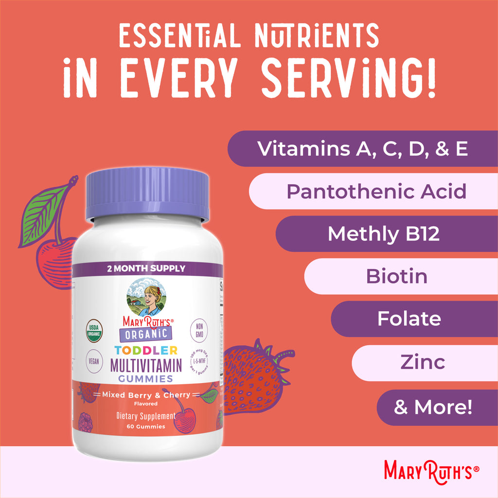 Organic Toddler Multivitamin Gummies Ingredients