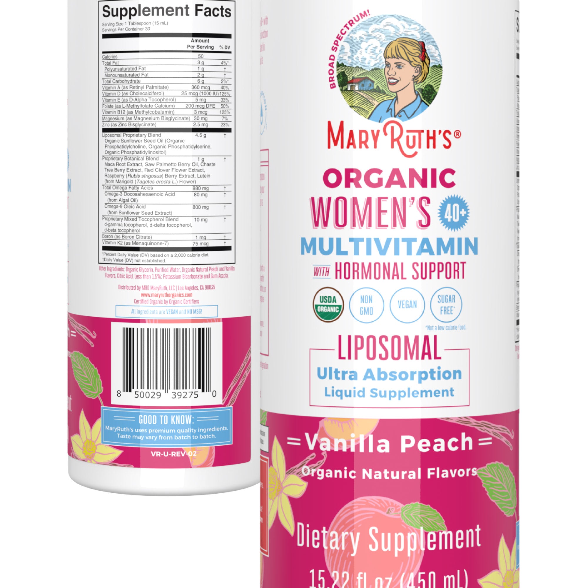 Mary Ruth Multi Liposomal Liquid Vitamins & Multivitamins – MaryRuth Organics