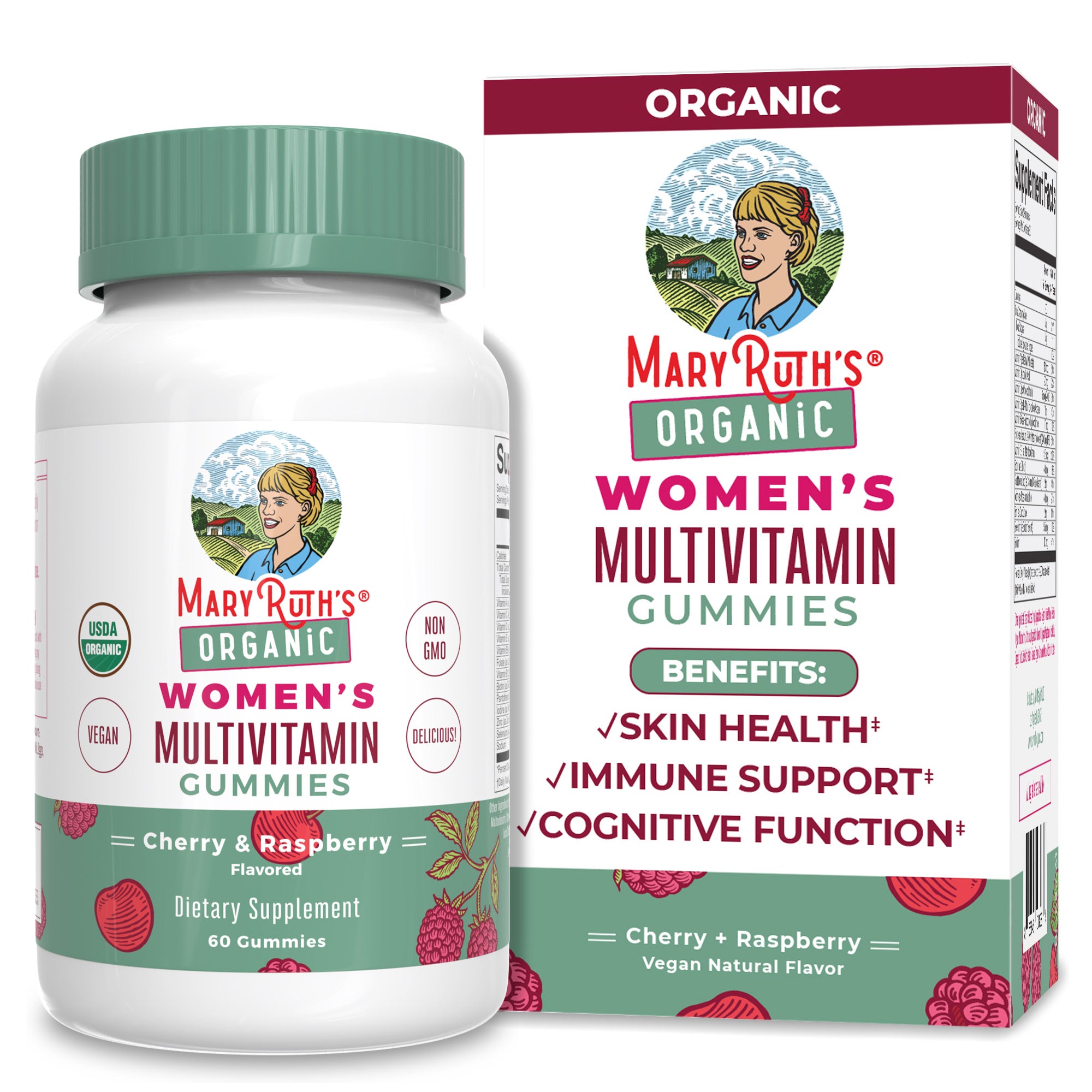 Mary Ruth Multi Organic Women's Multivitamin Gummies – MaryRuth Organics