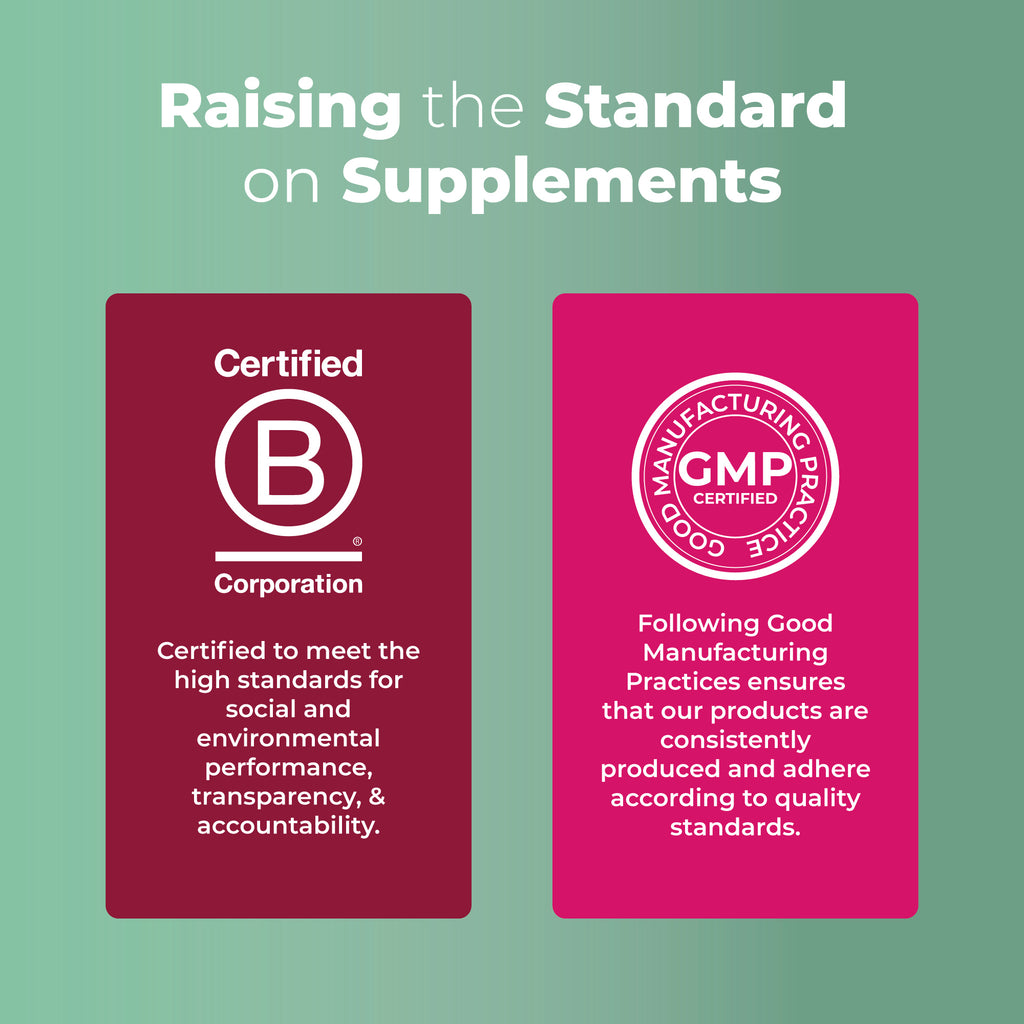 Organic Women's Multivitamin Gummies B Corp Clean Label Project Certified