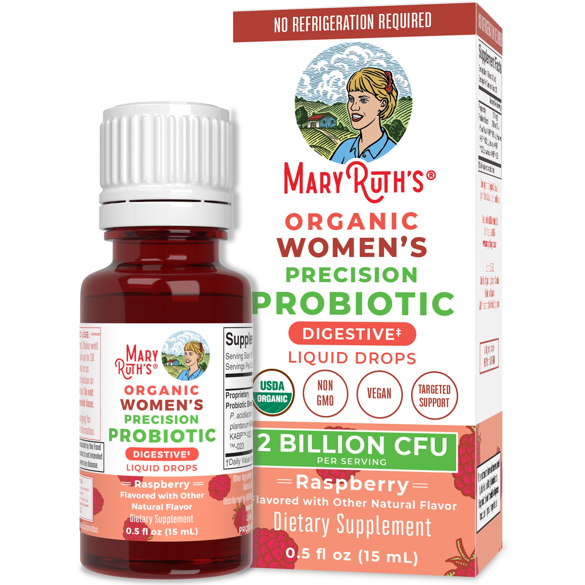 Organic Women's Precision Probiotic Digestive Liquid Drops