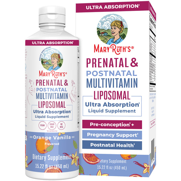 Prenatal & Postnatal Multivitamin Liposomal MaryRuth Organics