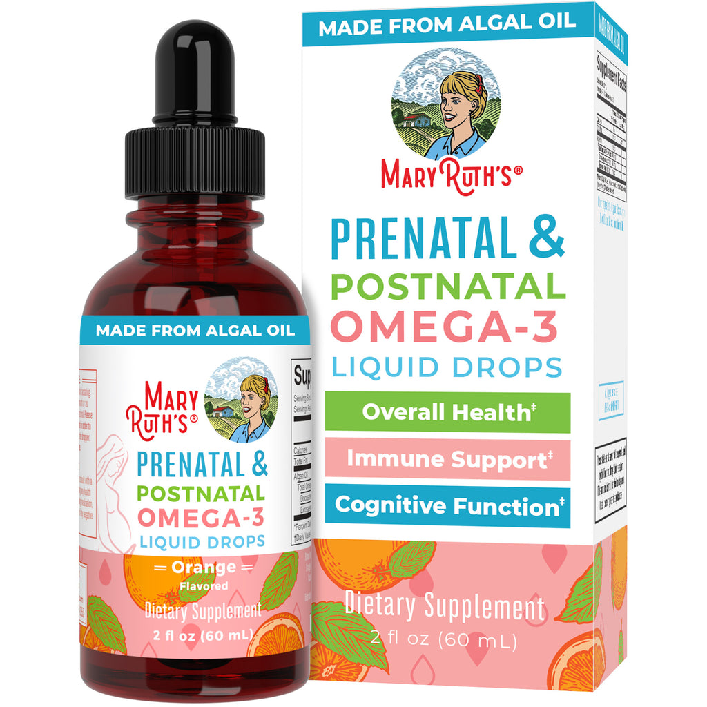 Prenatal & Postnatal Omega-3 Liquid Drops 2 oz